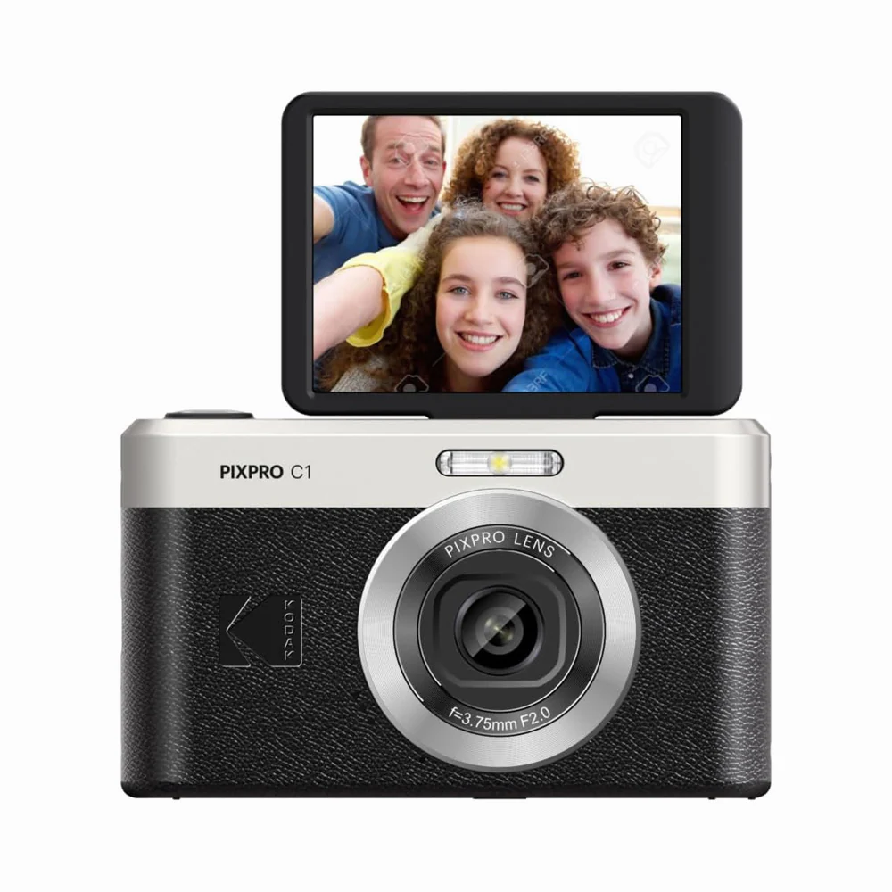       KODAK PIXPRO C1 Digital Camera (Black)