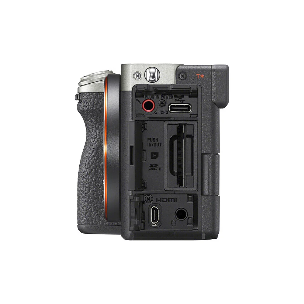 Sony A7C II MIRRORLESS CAMERA BODY (SILVER) thumbnail 3