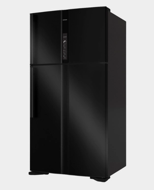 Hiatchi Super Big 2 Door Refrigerator | 990L Gross / 700L Net Capacity | Inverter x Dual Fan Cooling | Selectable Mode Compartment | Triple Power Filter | LED Digital Control Panel | R-V990PK1K-1 U - Midnight Black thumbnail 2