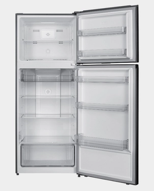 Daewoo Top Mount Freezer Refrigerator | 420L Effective Capacity | Energy-Efficient Cooling Technology | 2-Door Design | Sleek Inox Finish | DR-T5041IS - Silver thumbnail 4