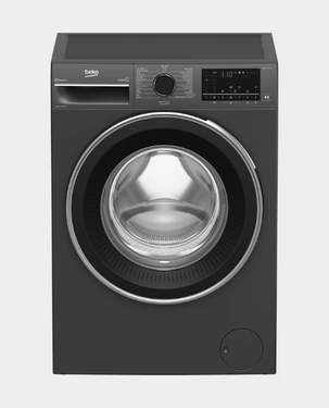Beko 9Kg Freestanding Washing Machine | 15 Wash Programmes | Digital Display | Stainless Steel Drum | Efficient Laundry Care | Modern Freestanding Design | WTV9314XM - Manhattan Grey