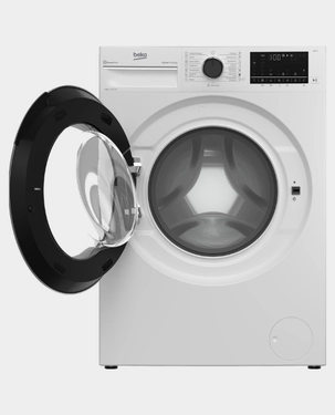 Beko 9kg Freestanding Washing Machine | 15 Wash Programmes | Digital Display | Stainless Steel Drum | Efficient Laundry Care | Modern Freestanding Design | WTV9314XW - White thumbnail 3