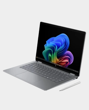 HP OmniBook X Flip 14-FK0016NE (2026) AI PC Laptop | 14-Inch 3K OLED Touch Display | AMD Ryzen AI 7 350 | 24GB RAM | 1TB SSD | Radeon 860M | Windows 11 Home | English/Arabic Backlit Keyboard | CA8K1EA - Meteor Silver thumbnail 3