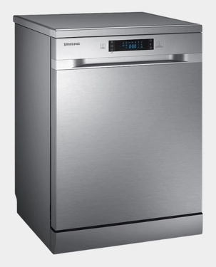 Samsung Dishwasher | 14 Place Settings Capacity | 7 Wash Programs | Hygiene Mode with Half Load Function | 60-Minute Express Wash and Dry | Wide Ice Blue LED Display | DW60M5070FS - Silver thumbnail 2