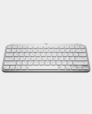 Logitech MX Keys Mini for Mac Wireless Keyboard | Smart Backlit Keys | USB-C Charging | 1500mAh Battery | Bluetooth Connectivity | Compact Minimalist Design - Pale Gray thumbnail 2
