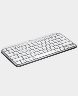 Logitech MX Keys Mini for Mac Wireless Keyboard | Smart Backlit Keys | USB-C Charging | 1500mAh Battery | Bluetooth Connectivity | Compact Minimalist Design - Pale Gray thumbnail 3
