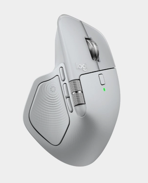 Logitech MX Master 4 Wireless Mouse | Up to 8000 DPI | Darkfield High Precision Sensor | 8 Buttons | Up to 70 Days Battery Life | Haptic Feedback | Bluetooth 5.1 | 910-007563 – Pale Grey thumbnail 2