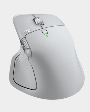 Logitech MX Master 4 Wireless Mouse | Up to 8000 DPI | Darkfield High Precision Sensor | 8 Buttons | Up to 70 Days Battery Life | Haptic Feedback | Bluetooth 5.1 | 910-007563 – Pale Grey thumbnail 3