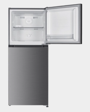 Hitachi 2-Door Stylish Top Mount Refrigerator | 181L Total Capacity | Inverter Compressor | Quick Freezing | Reversible Door | Tempered Glass Shelves | Ice and Egg Tray | HRTN5198MXGF - Inox thumbnail 3