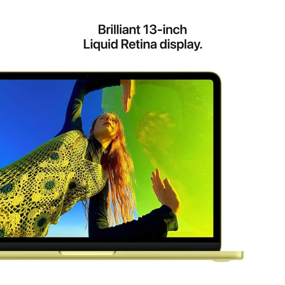 Apple MacBook Neo 13 Laptop, A18 Pro Chip, 6-Core CPU, 5-Core GPU, 8GB RAM, 512GB SSD, Liquid Retina Display & Apple Intelligence | Citrus - MHFE4AB/A thumbnail 5