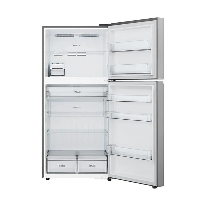 LG Double Door Refrigerator 612L, Multi Air Flow, DoorCooling, Linear Cooling, Door Alarm - Dark Graphite - LTB842PFBQ thumbnail 2