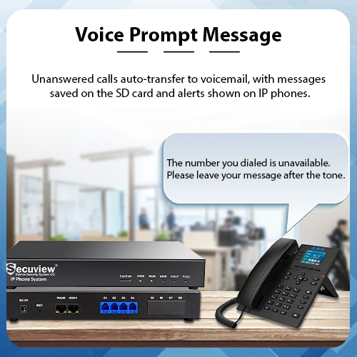 Secuview PX400 Series | Telephone VolP Intercom lP PBX System 32 Channel. thumbnail 5